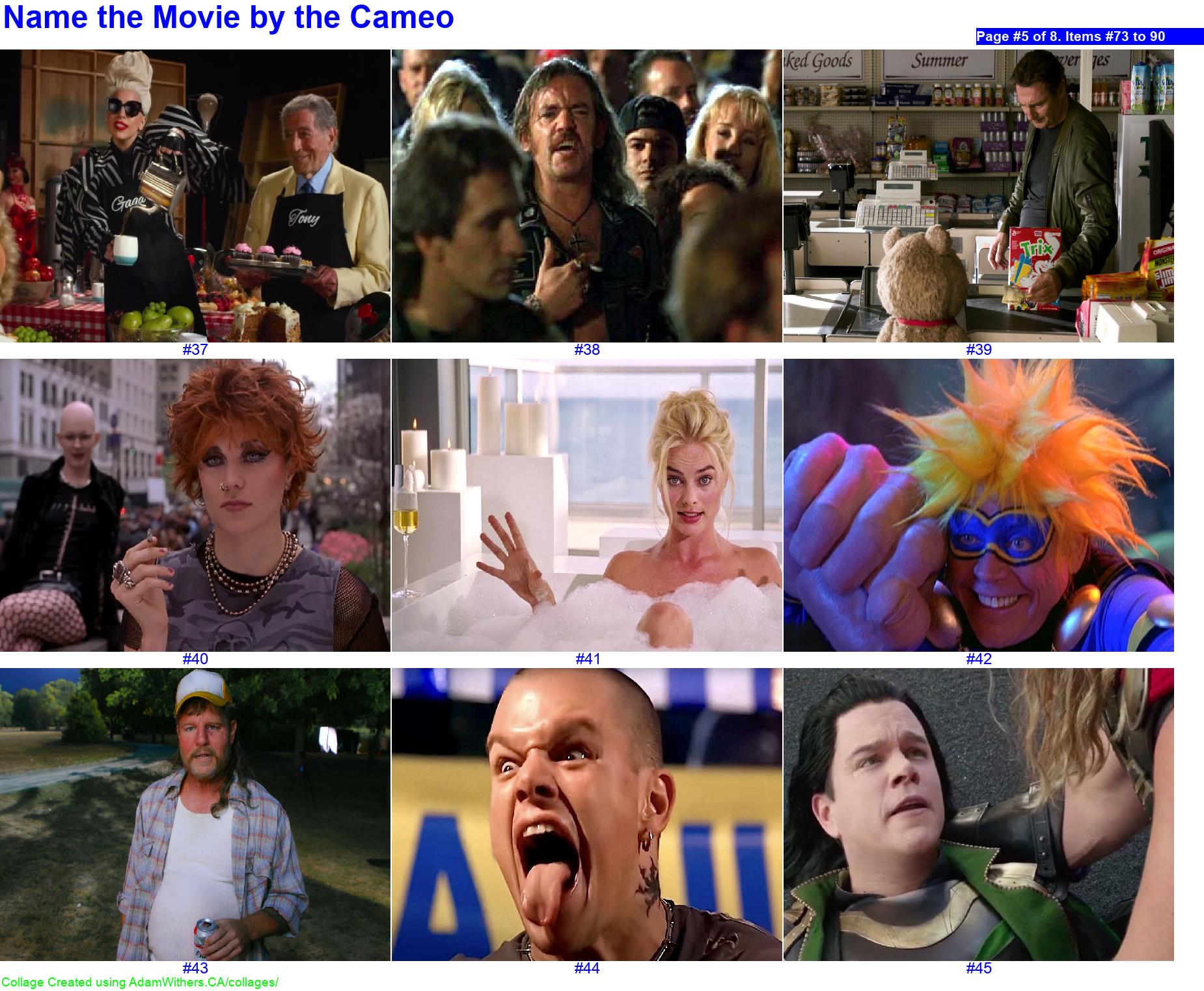 CollageC: guessMovieByCameo Page 5